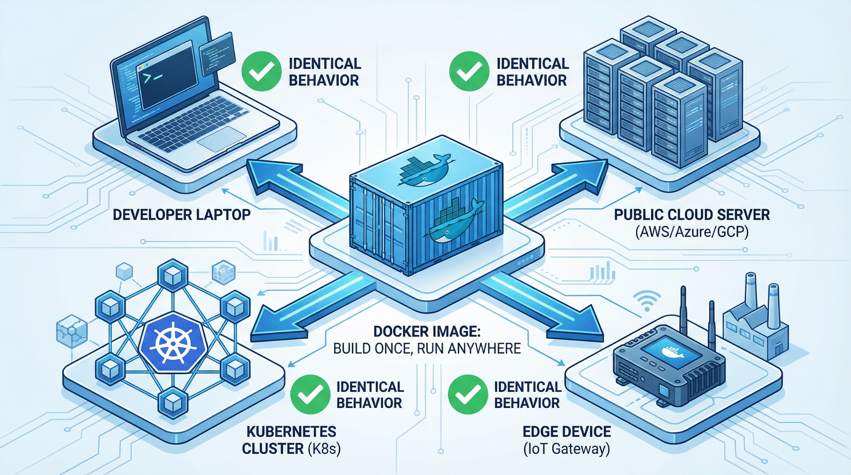 Build once run anywhere concept